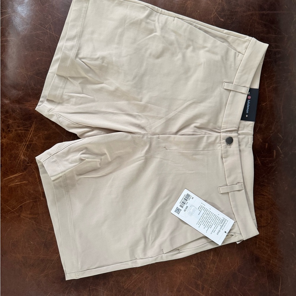 Lululemon Beige Commission Shorts